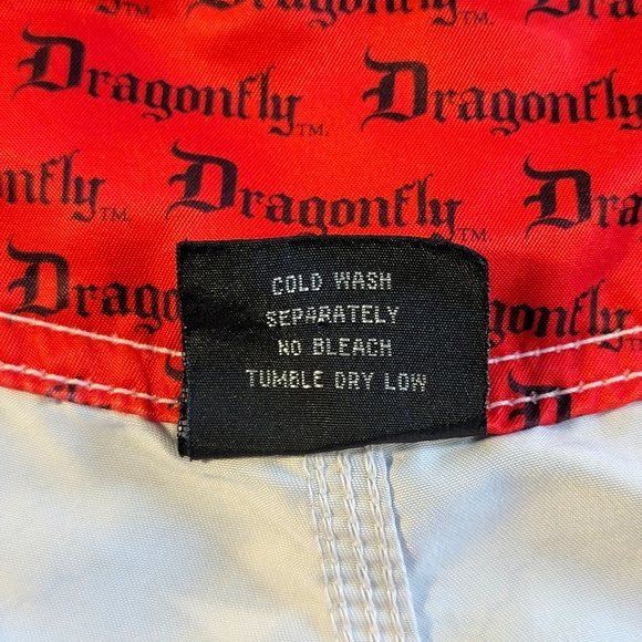 Dragon Fly Greatful Dead Vintage Y2K All Over Print AOP Swim Trunks Shorts  32 - Picture 10 of 11